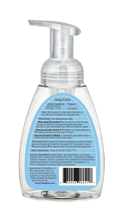Cb Foaming Soap (back)
